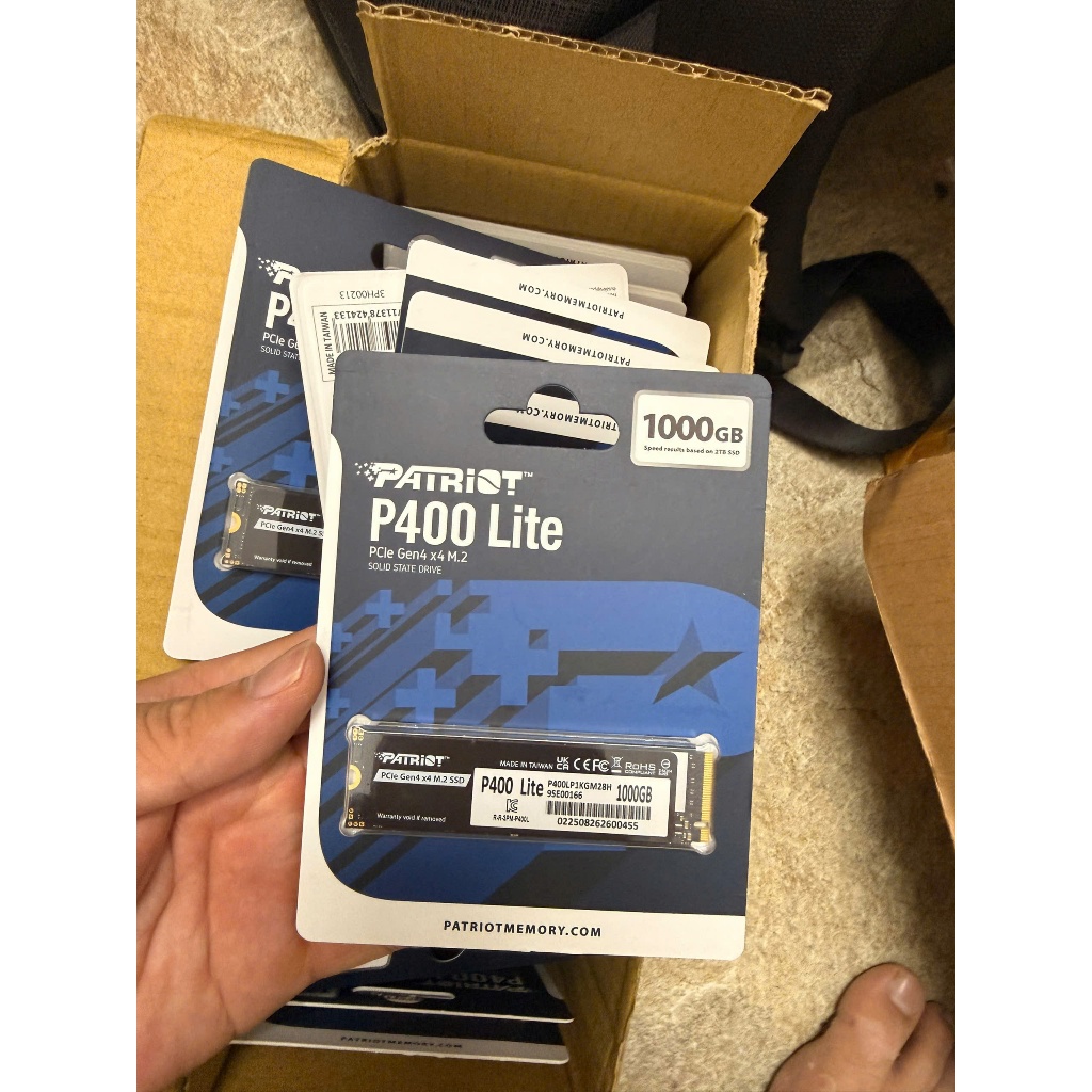 [NEW 100%,CHÍNH HÃNG SIÊU RẺ] SSD nvme 4.0 Patriot  1TB | BigBuy360 - bigbuy360.vn