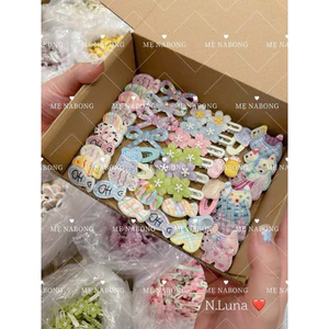 Set 50 kẹp tóc xinh cho bé
