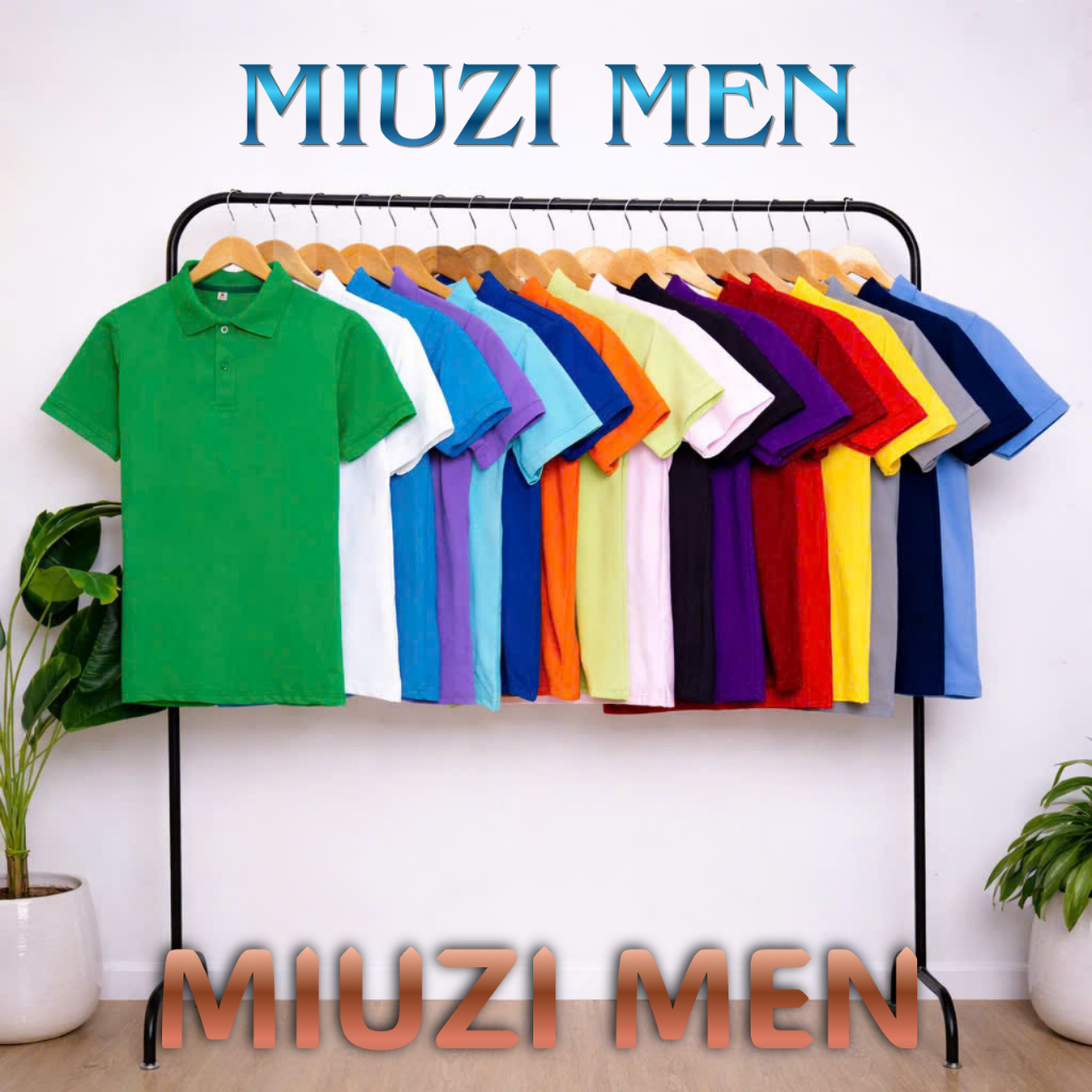Áo polo nam nữ trơn nhiều màu vải polo cá sấu 4 chiều ôm form PL004