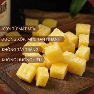 Đường Phổi Bi Quảng Ngãi Hồn Quảng – Đường Phổi Viên Nguyên Chất Mật Mía, Ngọt Thanh Pha Trà Chưng Yến (250g/500g)
