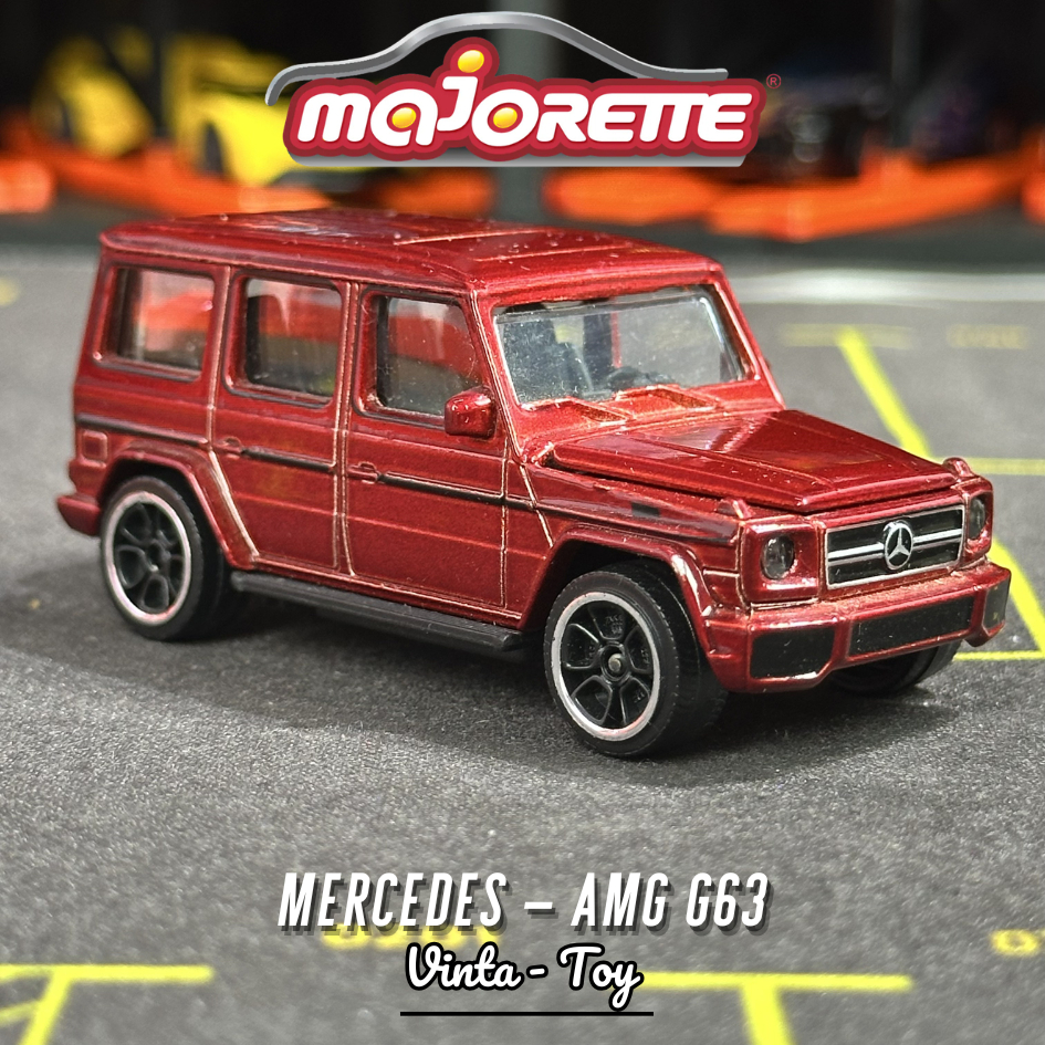 Xe Mô Hình Majorette Không Hộp Mercedes-AMG G500 - Red - Tỉ lệ 1/64 ...
