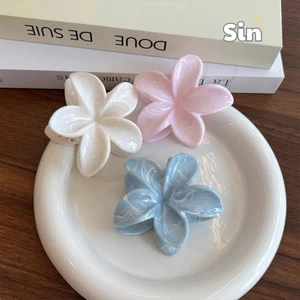 Kẹp Tóc Hoa sứ Child Kẹp tóc hoa Nhiều Màu Sắc Phong Cách Hawaii