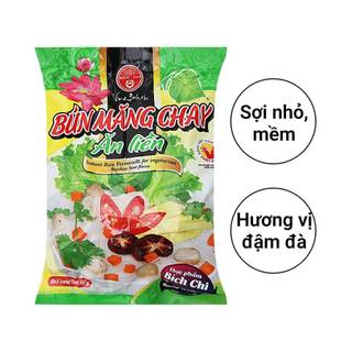 Bún măng chay Bích Chi ăn liền thơm ngon, tiện lợi, chuẩn vị chay thanh đạm – bữa ăn nhanh dinh dưỡng cho mọi nhà