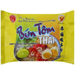 Bún Tôm Thái Ăn Liền Bích Chi -  60gr (Thùng 30 Gói) Bích Chi - Bún Tôm Thái Ăn Liền 60gr (Thùng 30 Gói)