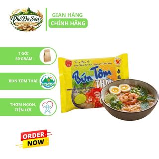 Bún Tôm Thái Ăn Liền Bích Chi -  60gr (Thùng 30 Gói) Bích Chi - Bún Tôm Thái Ăn Liền 60gr (Thùng 30 Gói)
