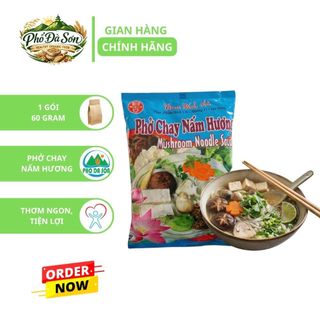 Phở chay nấm hương ( Thùng 30 Gói) - Bích Chi Thanh đạm – Thơm nấm hương