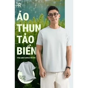 Áo Thun Ngắn Tay Vải Cotton Cooling Trơn Form Fitted - Routine 10S25TSS001R1