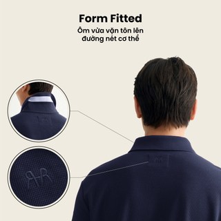 [🔥HOT] Áo Polo Tay Ngắn Nam Thêu Logo Phối Cổ Form Fitted - Routine 10F25POL005