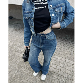 MIDDUA - 10 mẫu Jean ống đứng 25cm tôn dáng