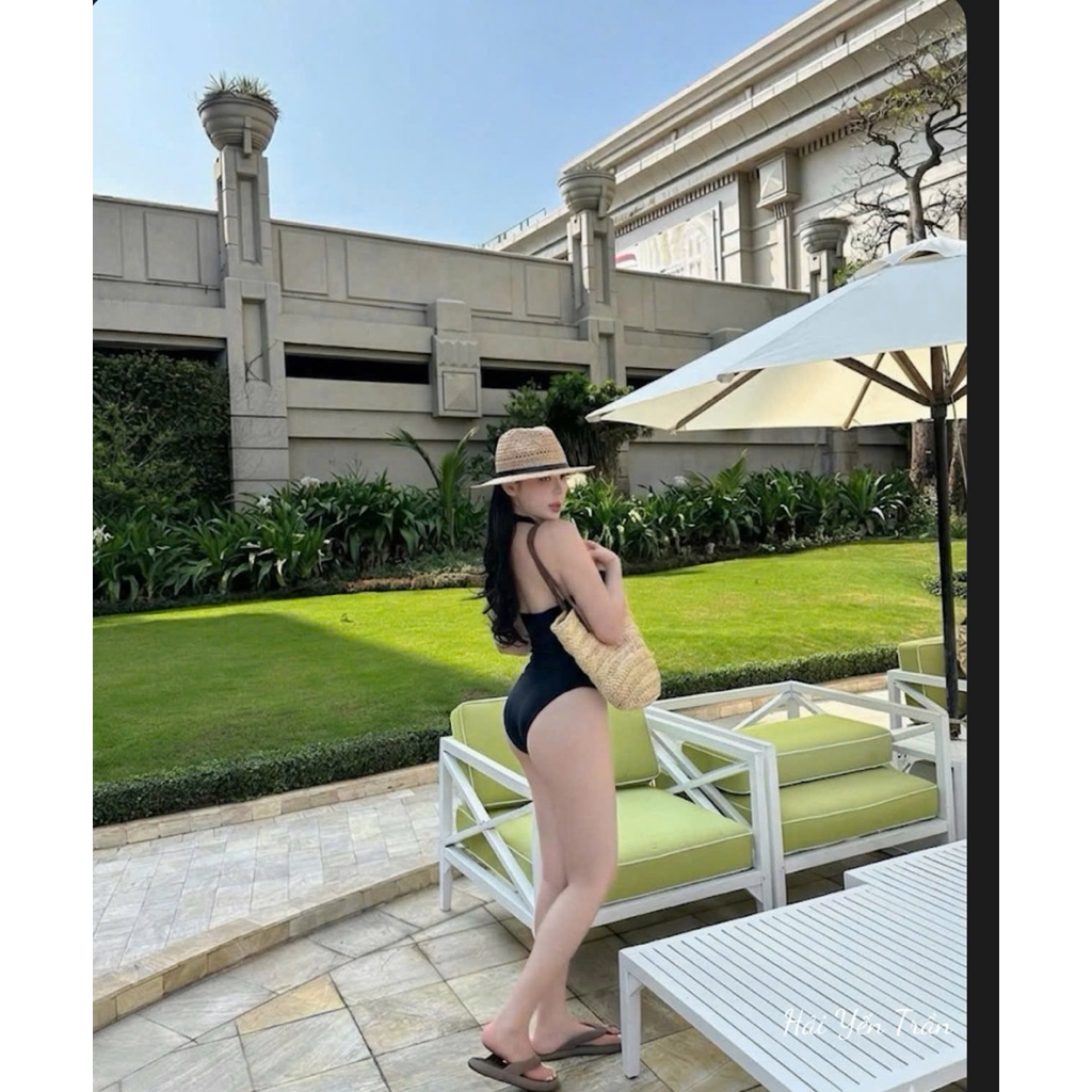 Áo bodysuit rúm cổ V hở lưng siu đẹp