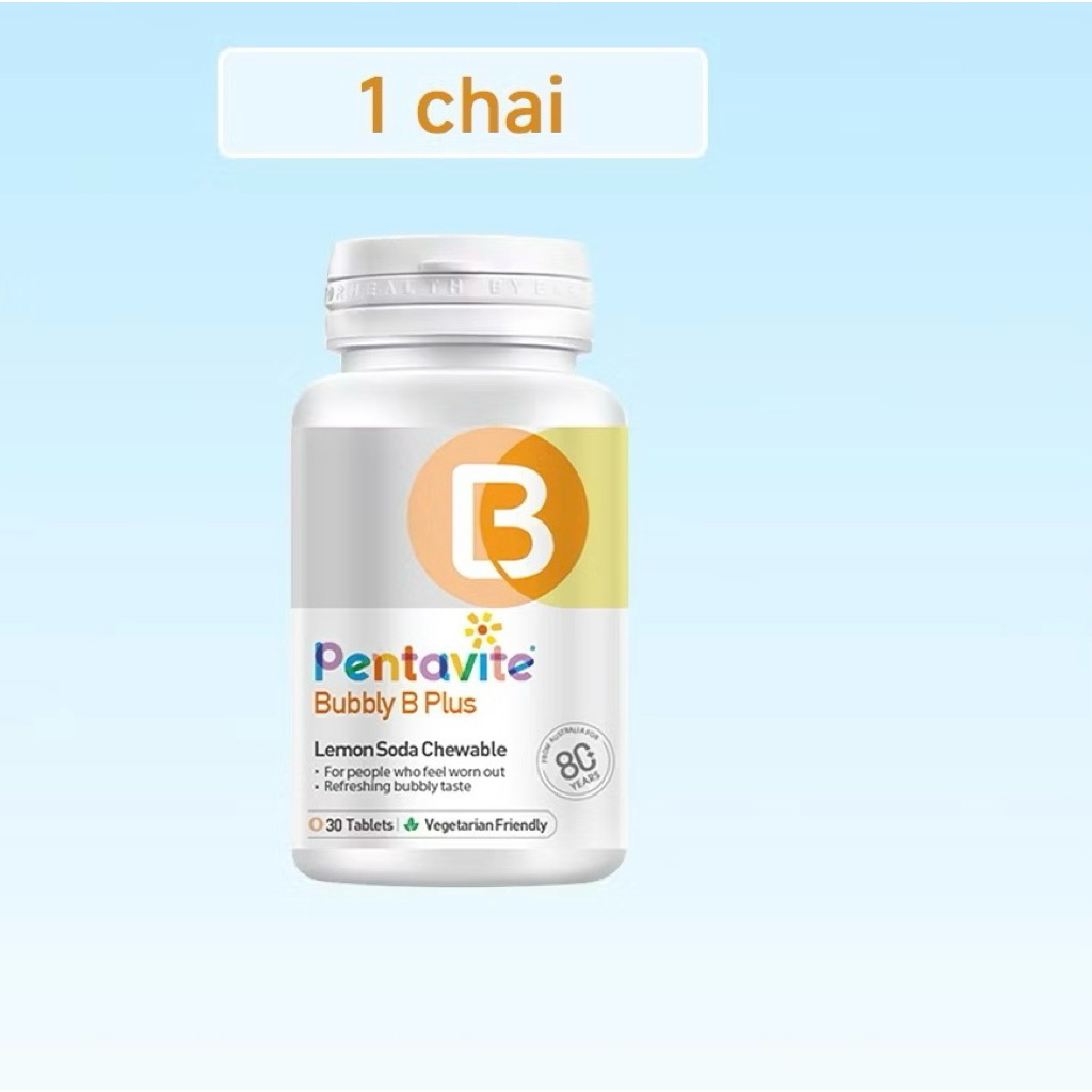 ✅(chính hãng) Pentavite B giúp bổ sung 8 loại vitamin nhóm B, viên nhai ngon (date mới)