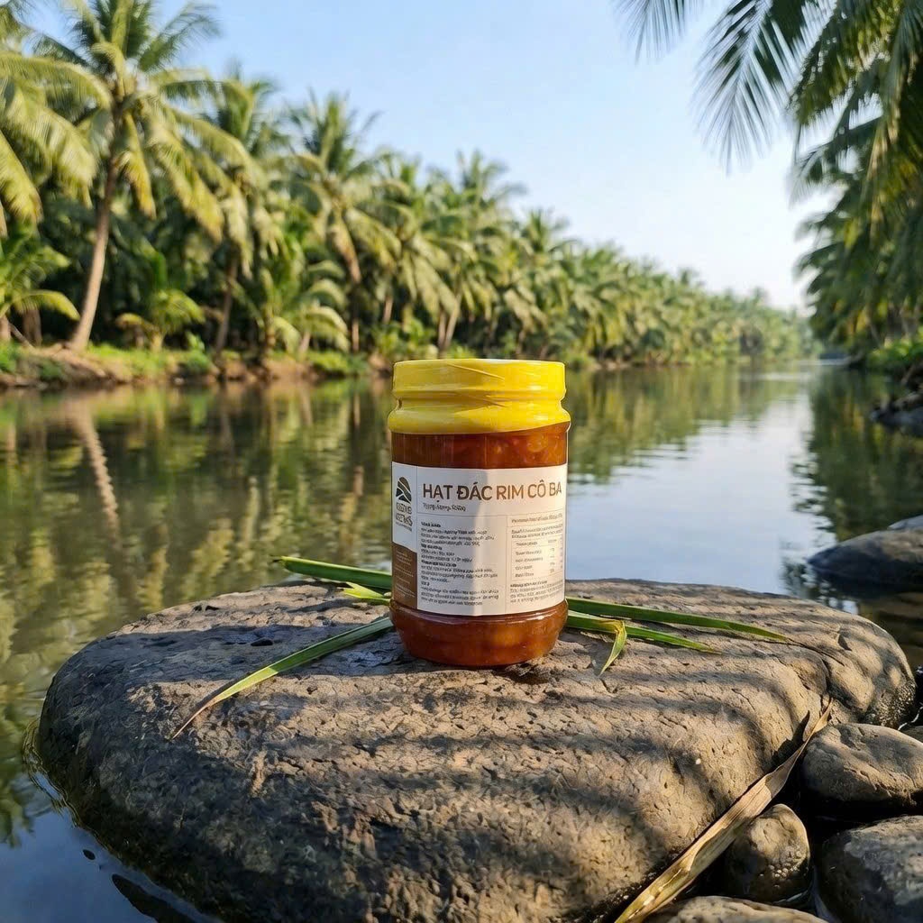 ComBo Thốt Nốt Rim 500g + Đác Rim 500g CÔ BA - Topping Đồ Uống, Ăn Vặt, Food