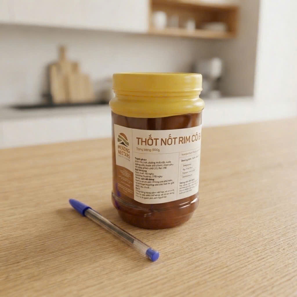 ComBo Thốt Nốt Rim 500g + Đác Rim 500g CÔ BA - Topping Đồ Uống, Ăn Vặt, Food