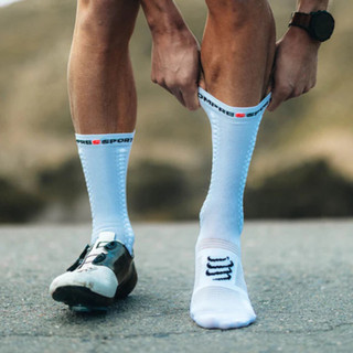 Tất Đạp Xe Compressport Pro Racing Socks v4.0 Bike Chính Hãng – Tất Thể Thao Cao Cổ, Thoáng Khí, Hỗ Trợ Vòm Chân.