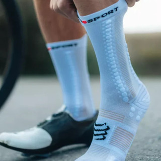 Tất Đạp Xe Compressport Pro Racing Socks v4.0 Bike Chính Hãng – Tất Thể Thao Cao Cổ, Thoáng Khí, Hỗ Trợ Vòm Chân.