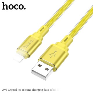Cáp sạc nhanh Hoco X98 cổng LaiNing, max 2.4A, dài 1M
