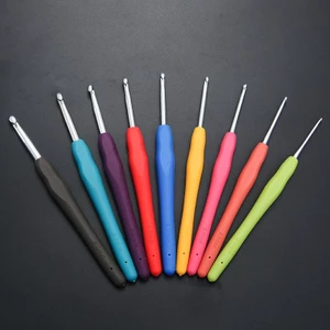 Set 8 kim móc len cán dẻo size 2.5mm - 6.0mm | Tiệm Len Của Sam - Sam Crochet
