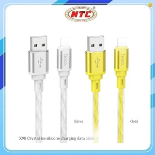 Cáp sạc nhanh Hoco X98 cổng LaiNing, max 2.4A, dài 1M