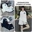 Set Bộ Đồ Raglan In Số 01 Họa Tiết Sao, Bộ Áo Phông Quần Short Form Rộng Mặc Nhà Đi Chơi Phong Cách Streetwear Năng Động