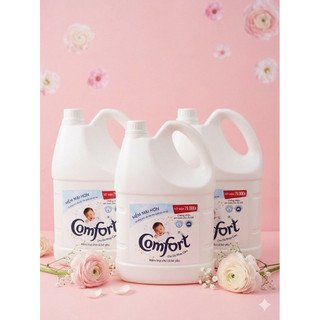 Nước Xả Vải Comfort Cho Bé 3.8L - Hương Dịu Nhẹ, An Toàn Cho Da Nhạy Cảm