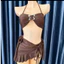 Bikini DTD 2 Mảnh Kèm Khăn Khoen Trái Tim Cao Cấp, Set Bikini 3 Chi Tiết Sang Chảnh, Quyến Rũ