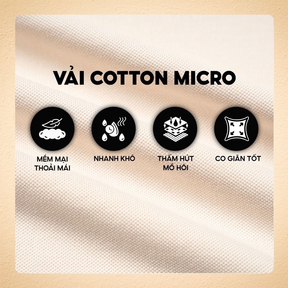 Áo polo NIKO thiết kế tối giản hiện đại, form chuẩn tôn dáng, chất vải Cotton Micro thoáng mát, mềm nhẹ chơi hè - FEAER