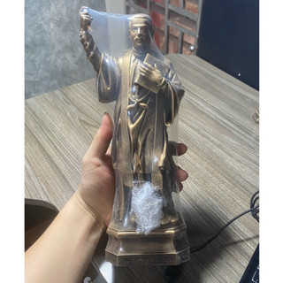 Tượng Cha Trương Bửu Diệp Resin Cao Cấp 15cm – 30cm | Sơn Vẽ Tay, Mạ Thiếc Vàng | 15cm đúc đặc 100% / 30cm đúc đặc 4-50%