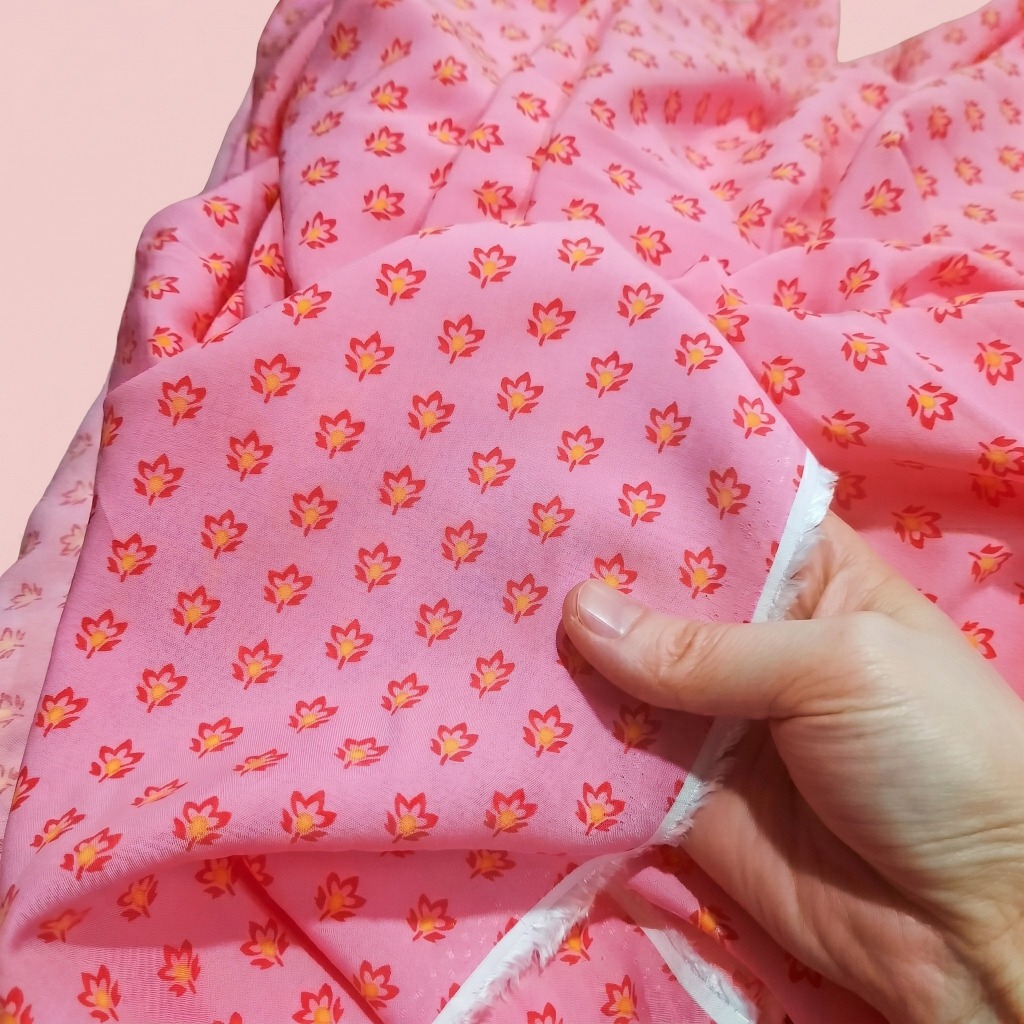 VẢI LANH HỌA TIẾT - MAY ÁO, VÁY, QUẦN, BỘ ĐỒ...