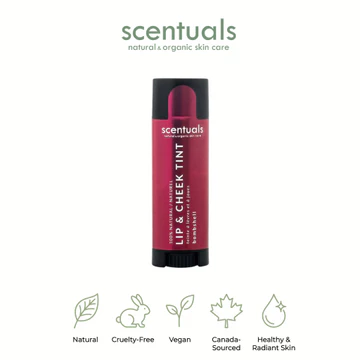 Son Dưỡng Có Màu Môi Và Má Scentuals Bombshell Đỏ Rượu 100% Tự Nhiên 5g