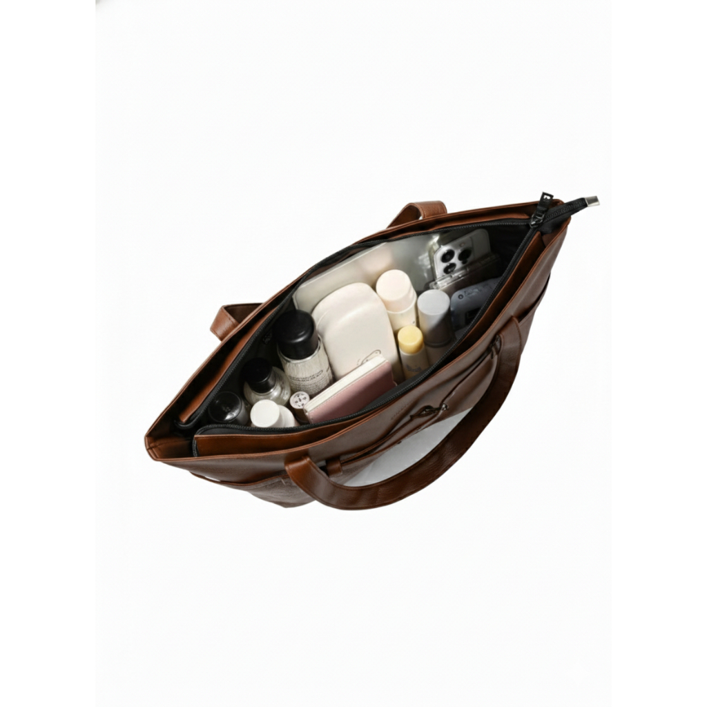 Túi Tote Da PU MIRAE To Quai Xách Đeo Vai Nam Nữ Đựng Laptop Đi Học Làm Du Lịch | MIDORI STUDIO