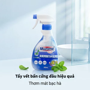 Xịt tẩy phòng tắm MUZOME 300ml | Tẩy cặn vôi - Khử mùi ẩm mốc