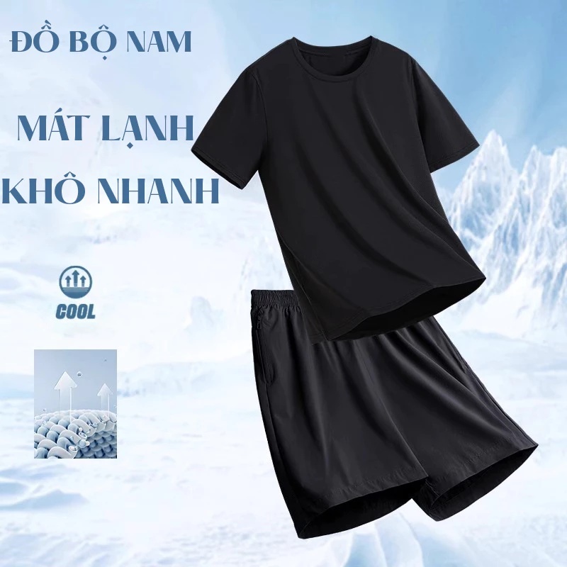 [Peinn] Đồ Bộ Nam Thun Lạnh Ice Ice Mẫu RKICAN Hot Trend Cực Đẹp DB40