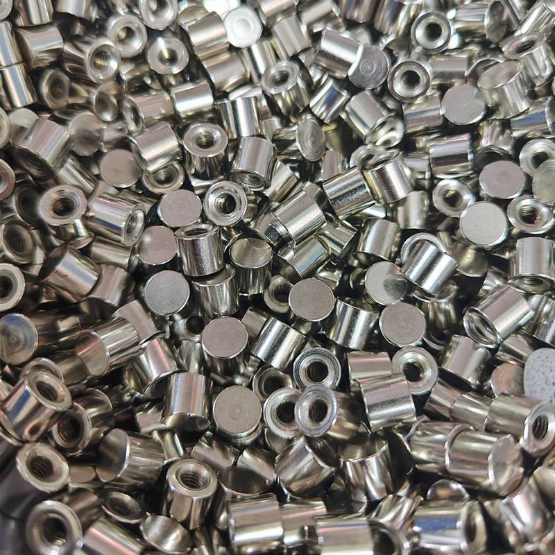 Combo 8 chân khung ảnh mica inox BEDO - Ốc vít để bàn A3 A4 A5, trụ đỡ khung ảnh chắc chắn bền đẹp