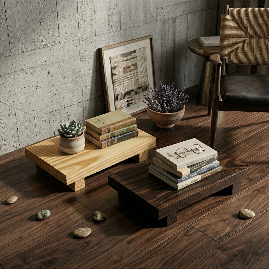 Đôn Gỗ Kê Tượng - Ghế Gỗ Decor Trang Trí, Gỗ Tự Nhiên Cao Cấp (25x15x5cm)
