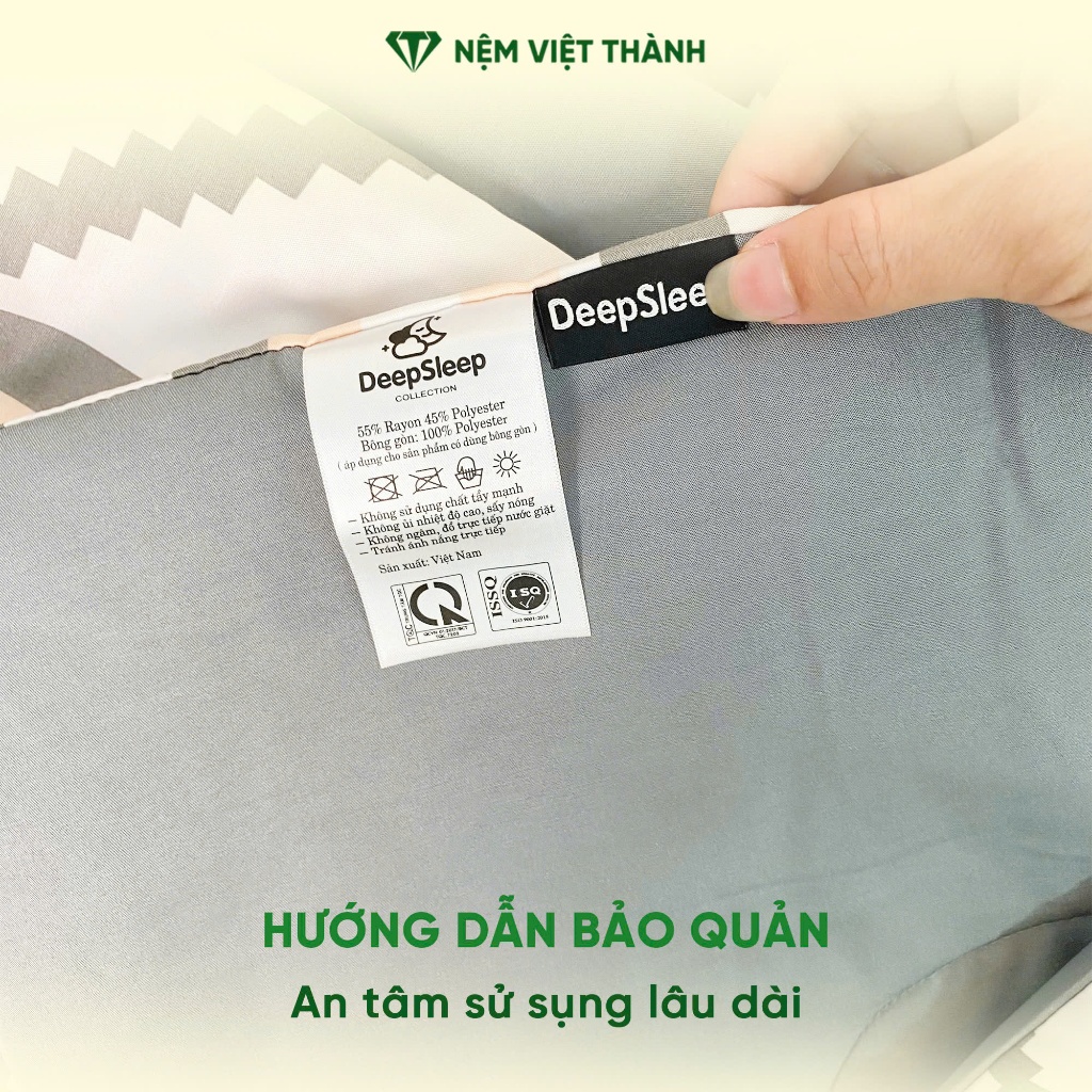 Drap Tencel 80s Việt Thành cao cấp, chất liệu từ sợi Cellulose thoáng, LƯU Ý HỌA TIẾT NGẪU NHIÊN.