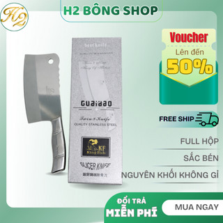 Dao Chặt Đúc Nguyên Khối Không Gỉ ( Hộp Xám )