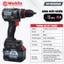 Máy Khoan Pin Workfix WF-ID165PLUS 13mm, Không Chổi Than, Anti Kickback, AutoLock, Đầu Kim Loại