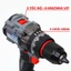 Máy Khoan Pin Workfix WF-ID165PLUS 13mm, Không Chổi Than, Anti Kickback, AutoLock, Đầu Kim Loại