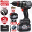 Máy Khoan Pin Workfix WF-ID165PLUS 13mm, Không Chổi Than, Anti Kickback, AutoLock, Đầu Kim Loại