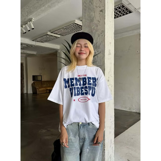 Áo Thun Local Brand "Only Members" Áo Thun Boxy Form Rộng Unisex 250Gsm Cotton Street Style