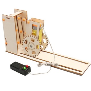 Đồ chơi stem - Mô hình Cửa cổng xếp điện, Đồ chơi sáng tạo steam, giáo dục sáng tạo an toàn cho Bé