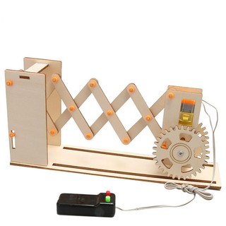 Đồ chơi stem - Mô hình Cửa cổng xếp điện, Đồ chơi sáng tạo steam, giáo dục sáng tạo an toàn cho Bé