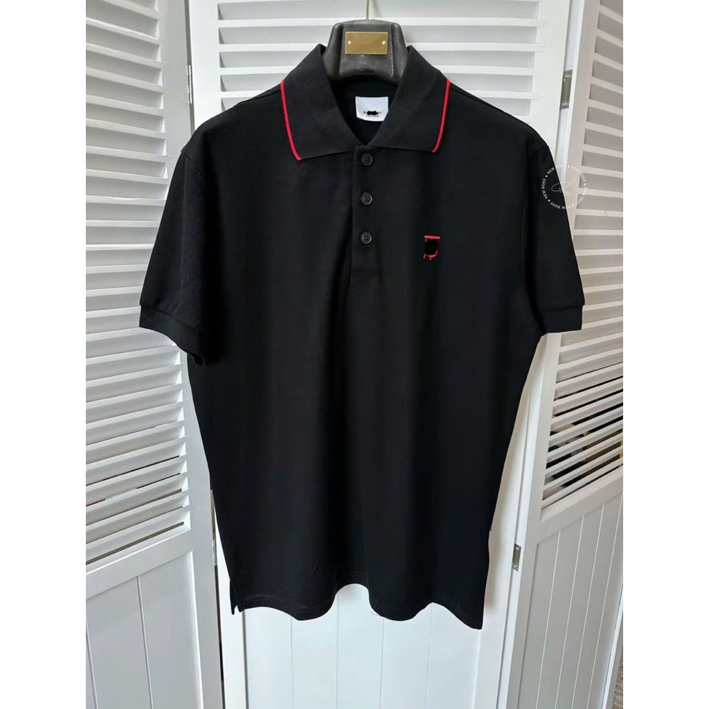 ⚡️[Hight Quality] Áo Polo Nam Nữ Bu1 Co11a Shirts - Điểm Nhấn Kẻ Viền Đỏ Phối Chữ Thêu Cao Cấp Sang Trọng Loại 1