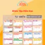 Nhãn Tập Môn Học FutureBook, Nhãn Tập Học Sinh Cấp 1 - Cấp 2 - Cấp 3 Theo Khối