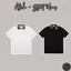 ⚡️[Hight Quality] Áo Polo Nam Nữ Bu1 Wihte And Black Shirts - Điểm Nhấn Chữ Dệt Trắng Ở Cổ Cao Cấp Loại 1
