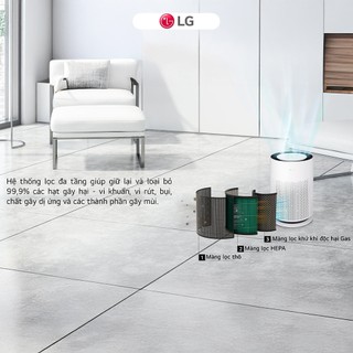 [KOLs Live] Máy lọc không khí LG PuriCare 360 Hit Gen 2 AS60GHHG0 New 2026 - Lọc bụi mịn PM1.0