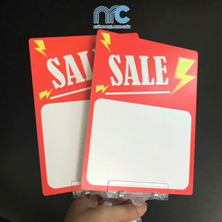 Combo 2 Bảng sale giảm giá, Bảng sale Hoa vàng, Bảng giảm giá cho cửa hàng siêu thị - Ghi xoá nhiều lần bằng bút lông