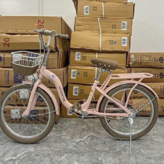 Xe đạp trẻ em [Jianer] Xaming 19 vành nan chắc chắn 3 màu vàng/xanh/hồng size 12-20 inch