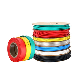 Nguyên Cuộn Ống Gen Co Nhiệt Cách Điện Phi 1-2-3-4-5-6-7-8-10mm Ống Co Nhiệt Dây Điện Nhiều Màu Sắc