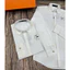 ⚡️[Hight Quality] Áo Sơ Mi Trắng \/ Nam Nữ White And Shirts - Điểm Nhấn Kim Đồng Hồ Cao Cấp Loại 1